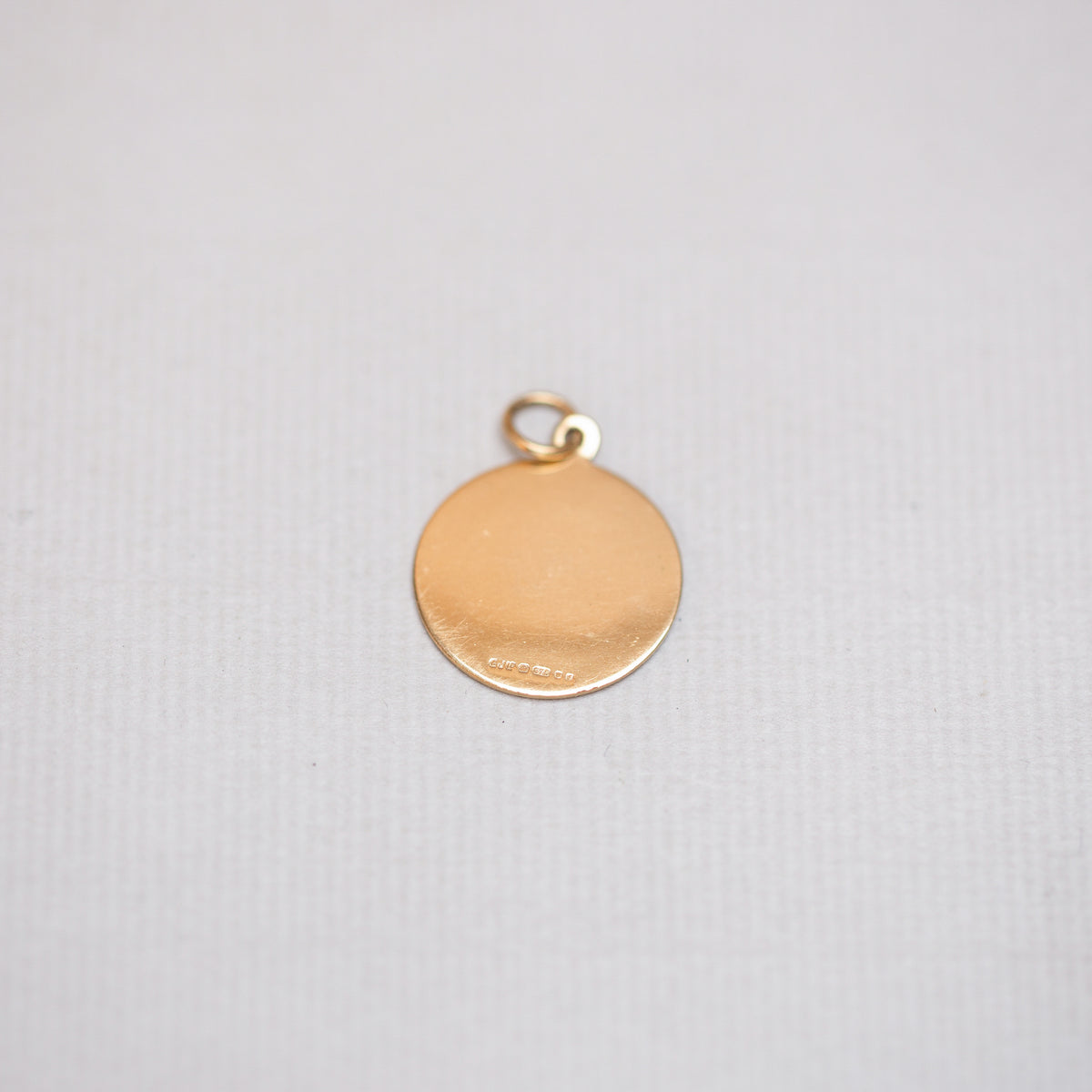 Vintage 9ct Gold Pisces Charm Pendant