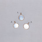 Silver and 9ct Gold Pendant Charm
