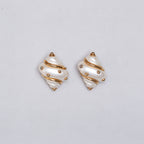 Vintage Shell Clip-on Earrings