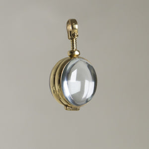 also on feltlondon.com is the round version of the locket, available in silver and gold plated silver