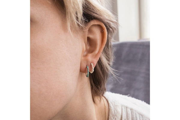 Small hoop earrings on sale nz