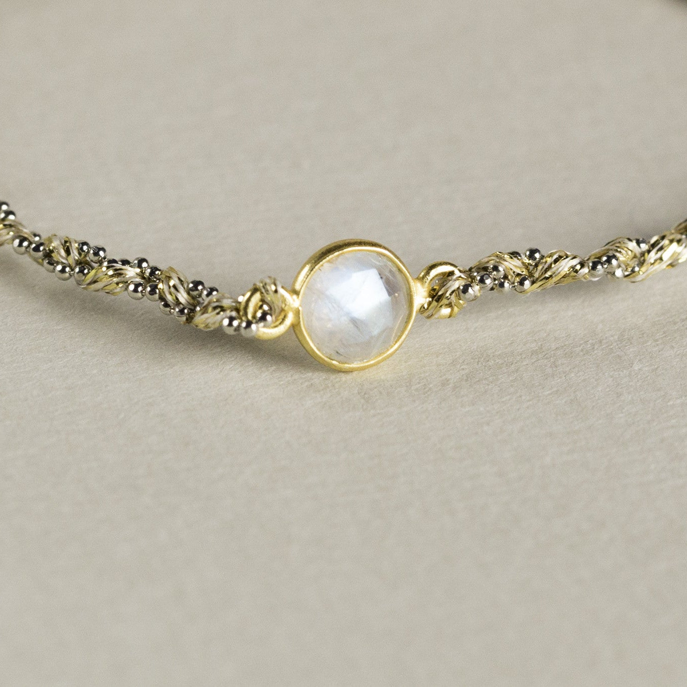 gorgeous moonstone seen from up close 