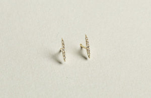 Also available is a pair of matching studs