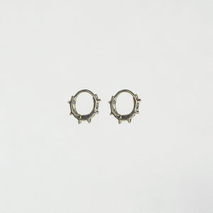 perfect for rim or lobe piercings the hoops have a secure lock mechanism
