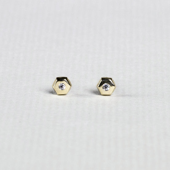 tiny hexagons for multi pierced!