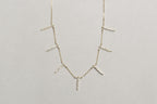 Sunbeam Diamond Necklace