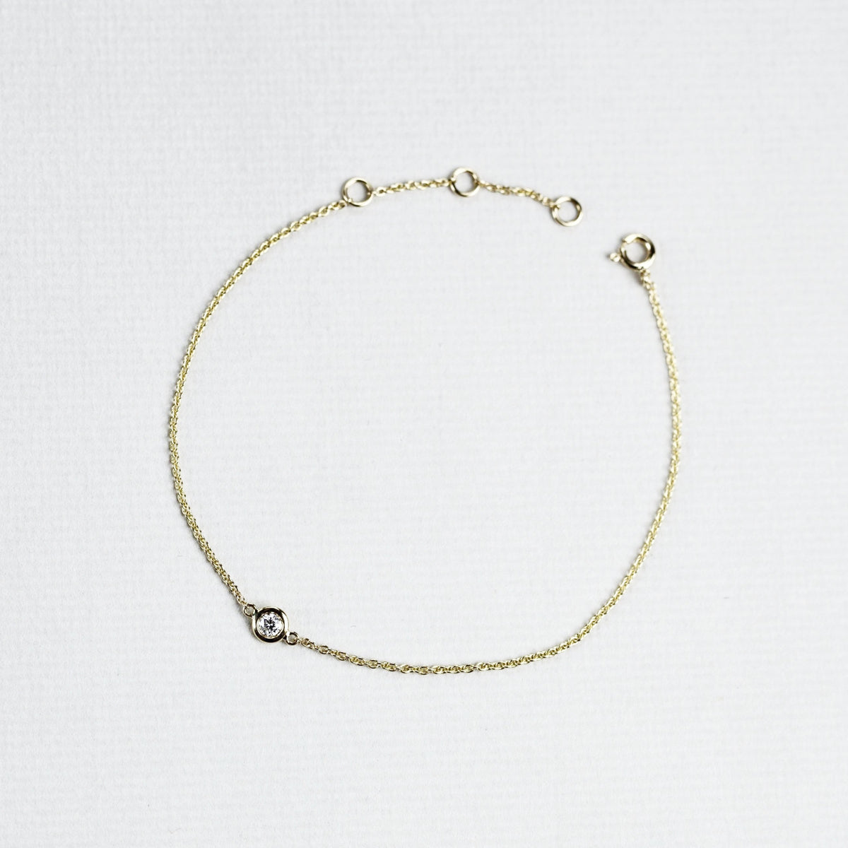Gold and Diamond Bracelet (Large)