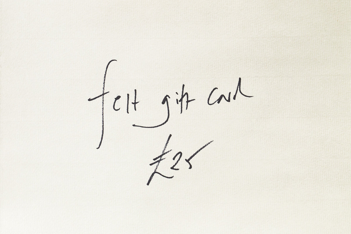 £25 felt Gift Card