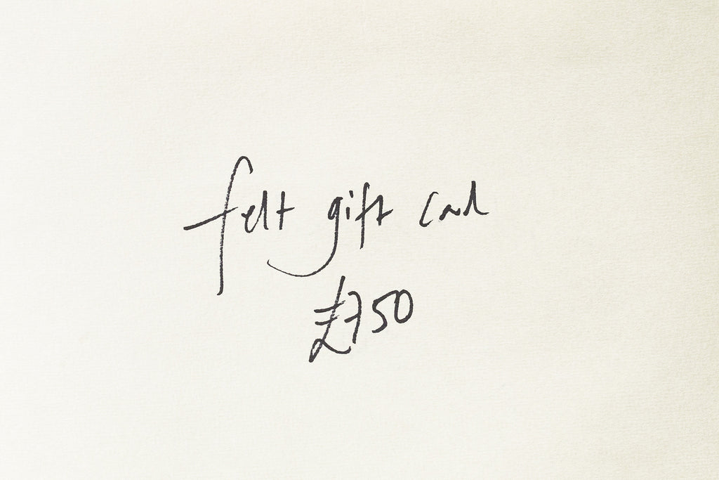 £750 felt Gift Card
