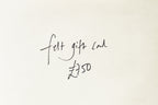 £750 felt Gift Card