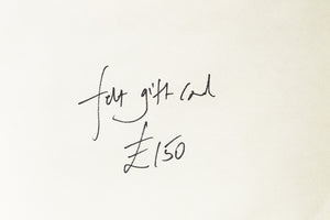 £150 felt Gift Card