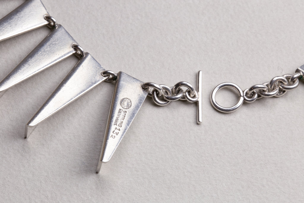 Stamped "Georg Jensen Sterling Denmark"