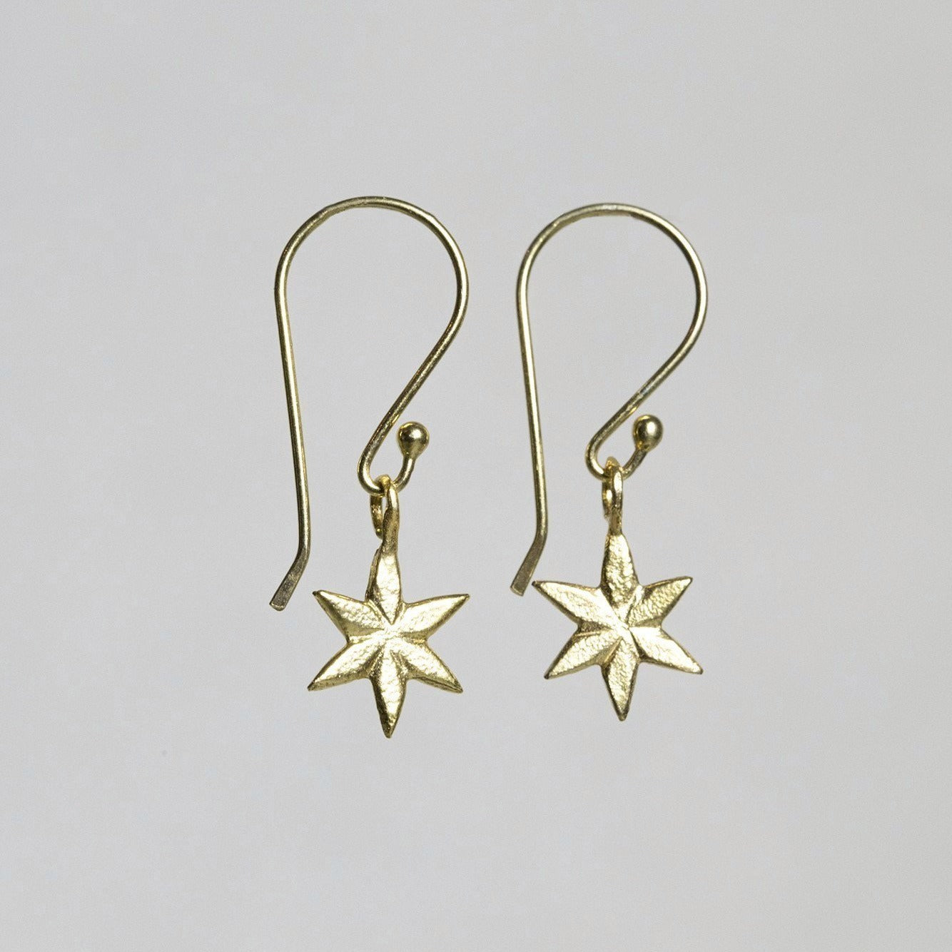 Sideway Star Drop Earrings