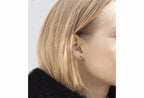 Mixed Sapphire Baguette Studs