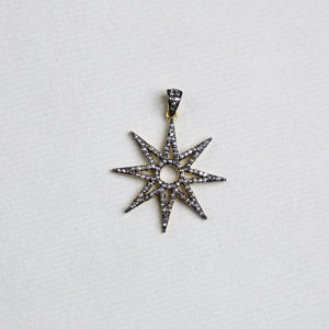 Diamond Starburst Pendant