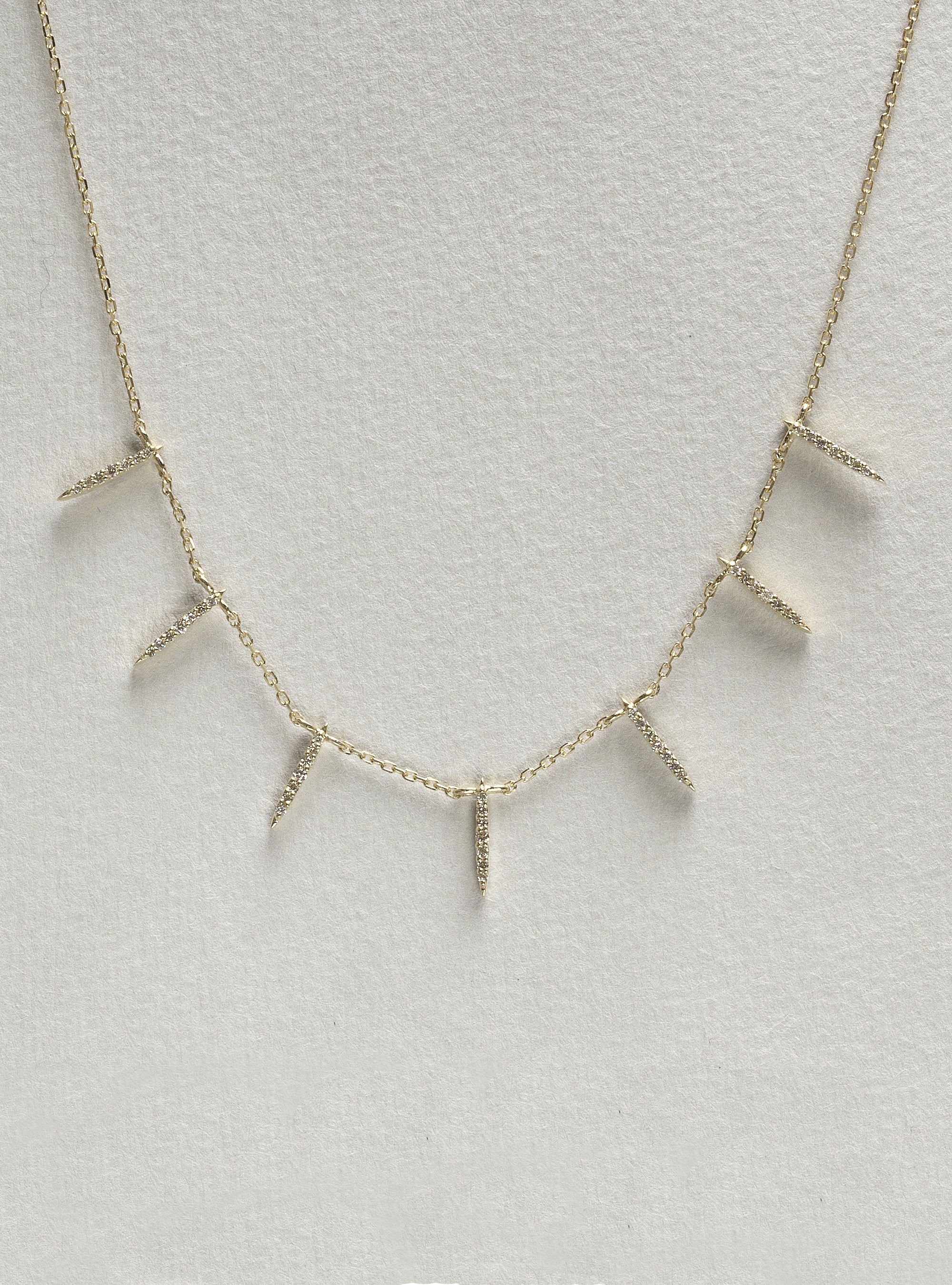 Sunbeam Diamond Necklace
