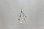 Gold Triangle Earring