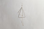 Gold Triangle Earring